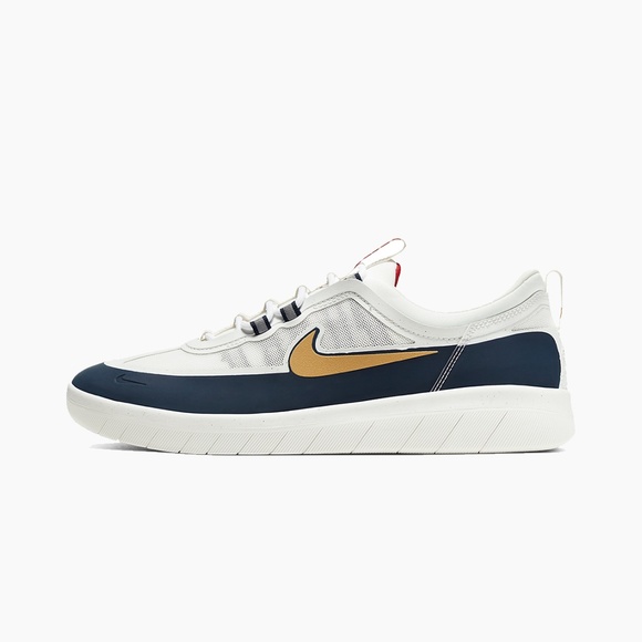 Nike SB Nyjah Free 2 "Obsidian/Club Gold" - Picture 2 of 6